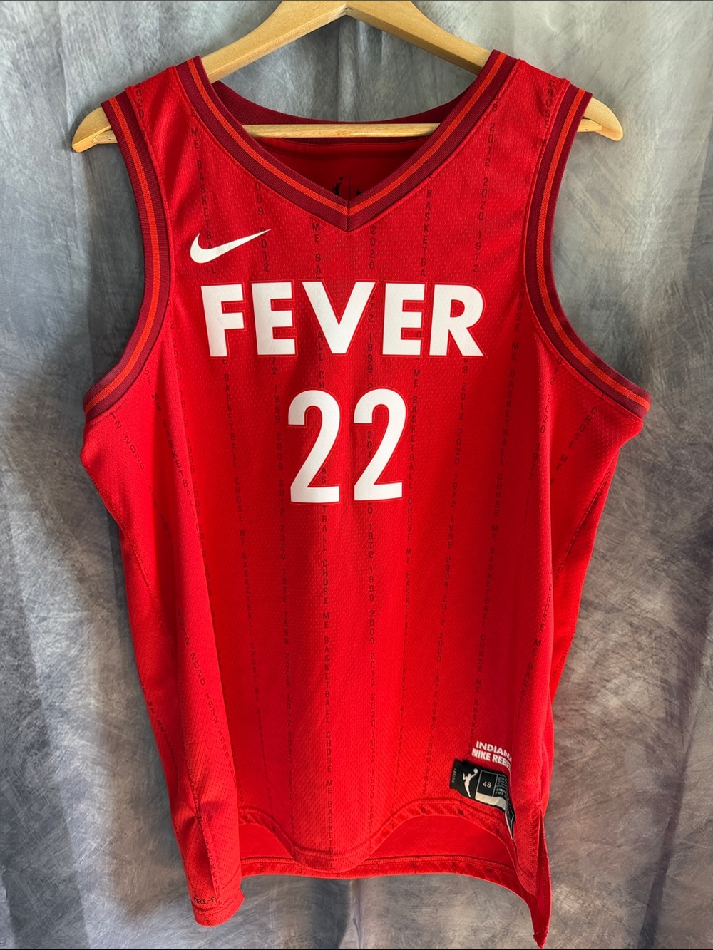 Indiana Fever Caitlin Clark 22 Nike Rebel Edition Basketball Jersey - Size L
